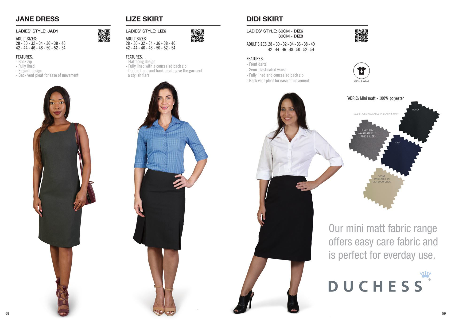 Lize Skirt - Charcoal - While Stocks Last