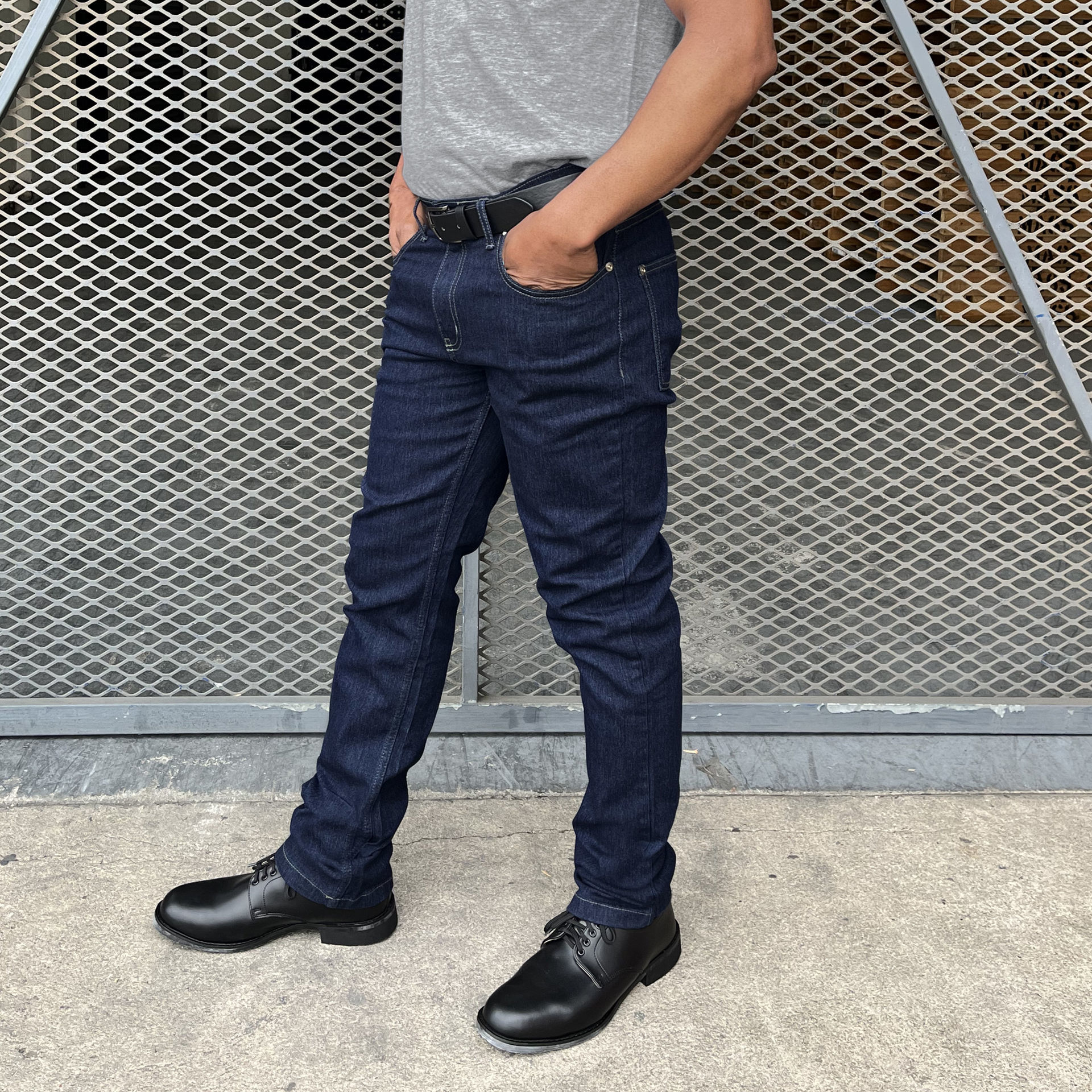 Men's Stretch Jeans - 5 pocket - Blue - End Of Range