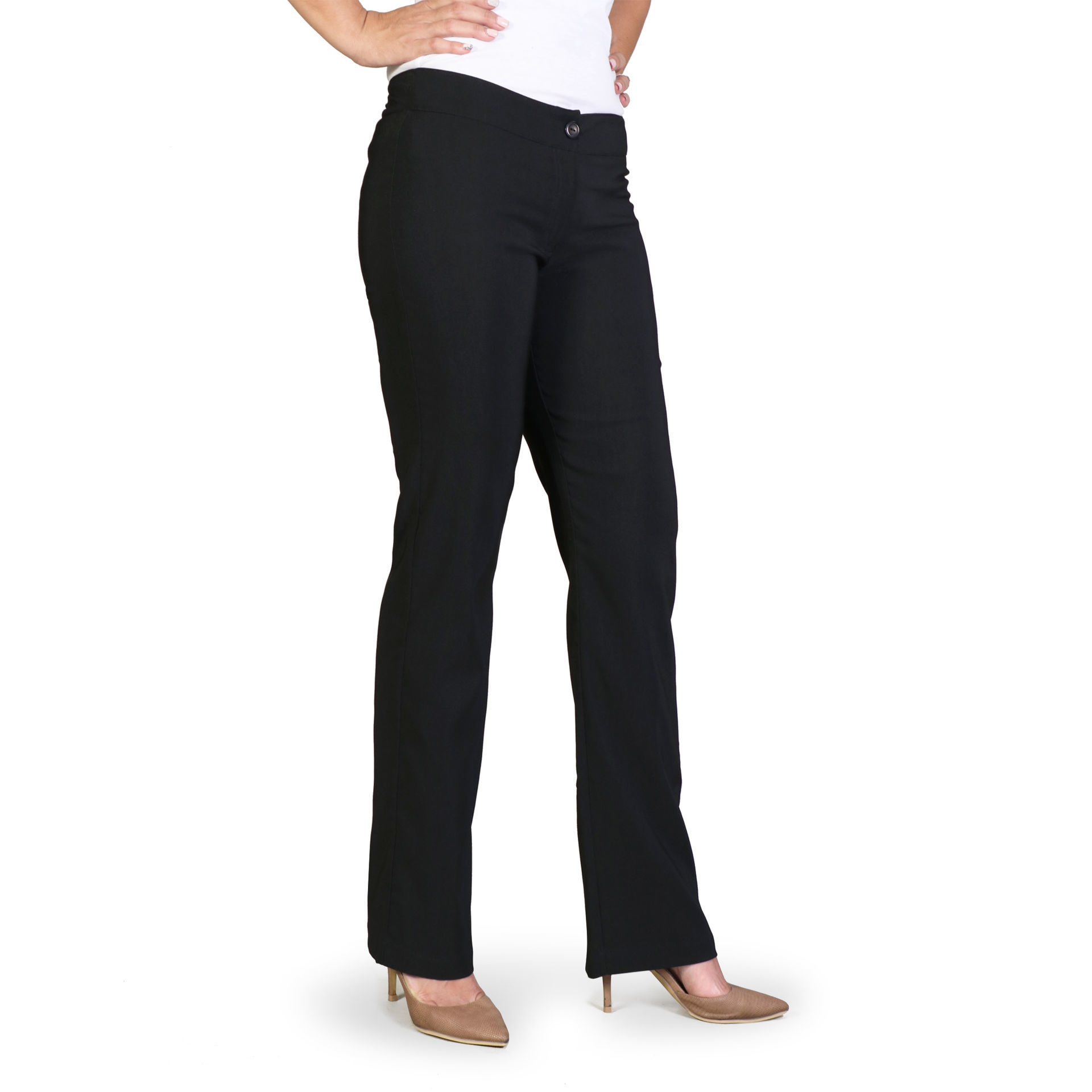 Ladies Bengaline Pants- Black - While Stocks Last