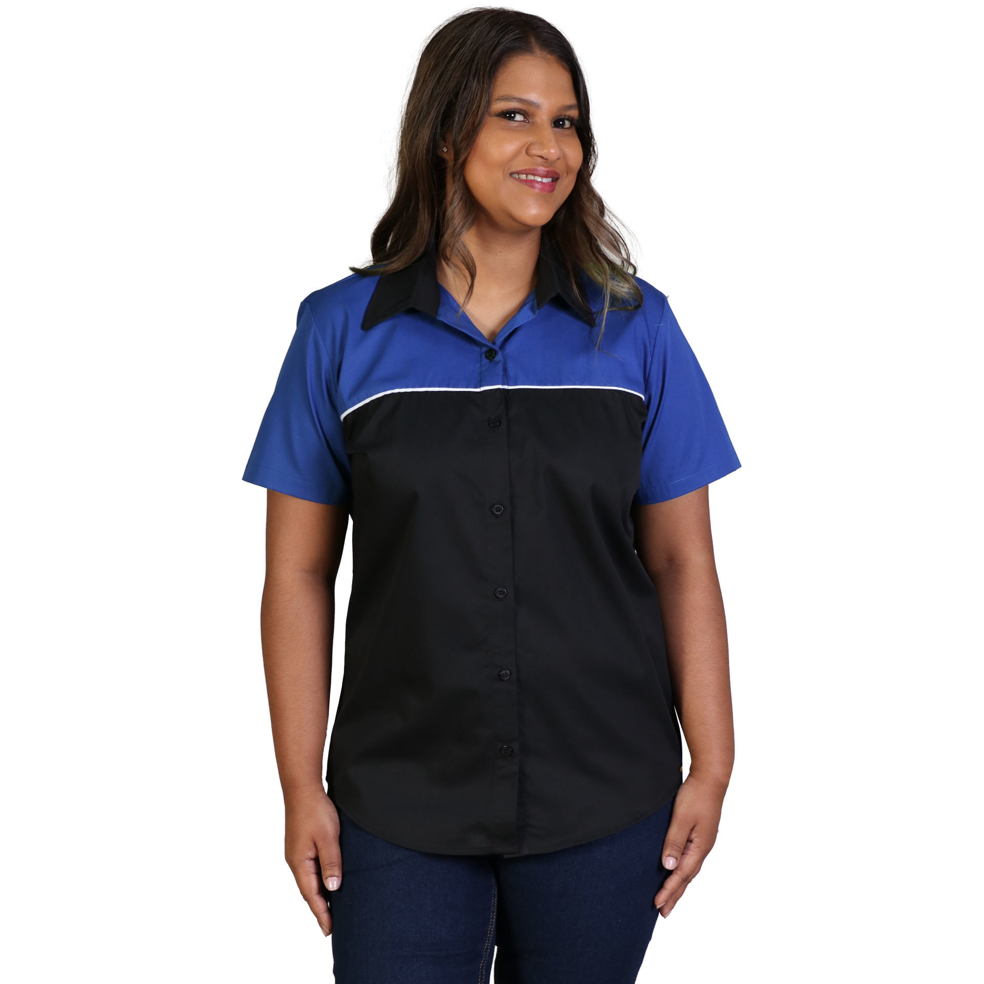 Ladies Traction Pit Crew Shirt - End Of Range