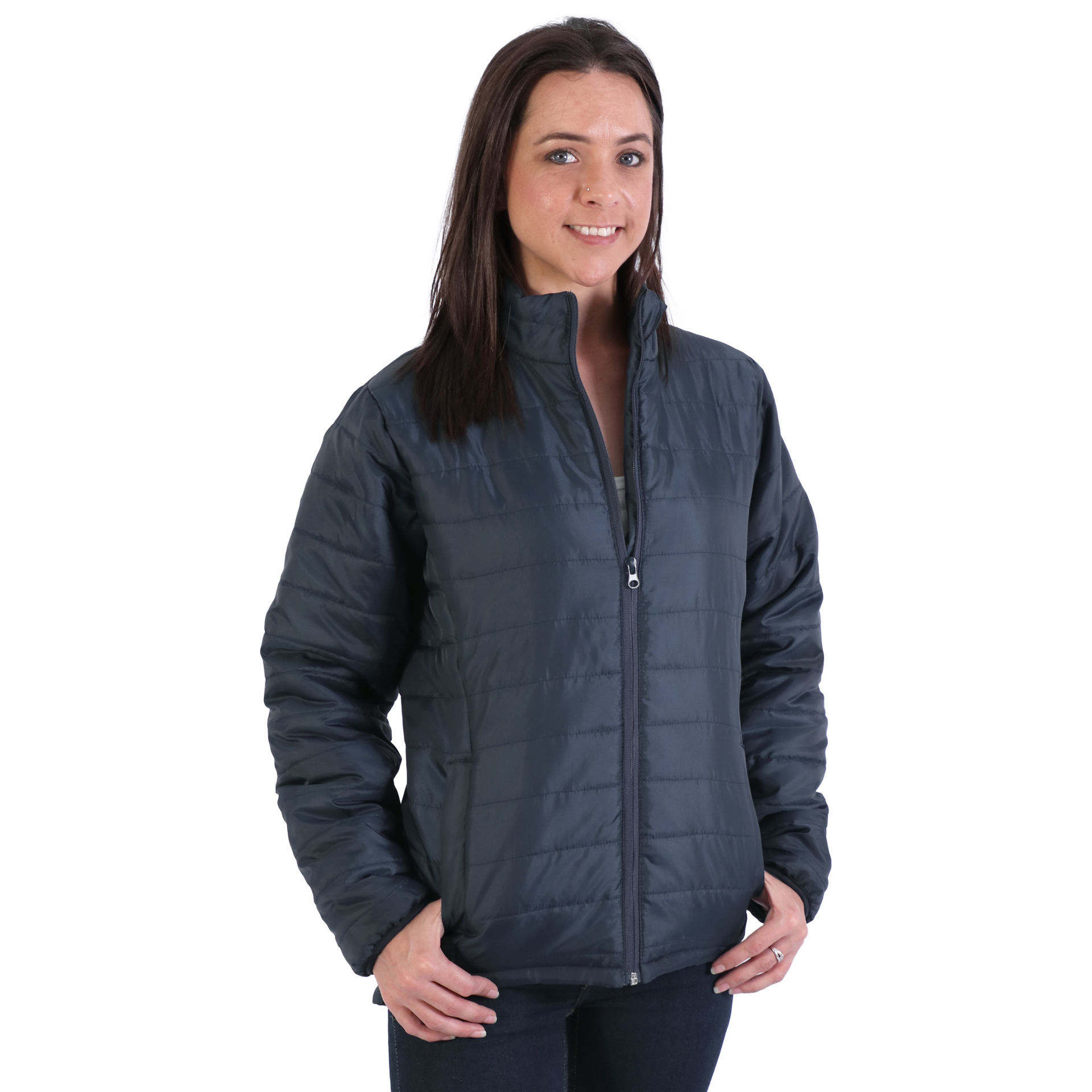 Ladies Ballista Puffer Jacket - Navy - While Stocks Last