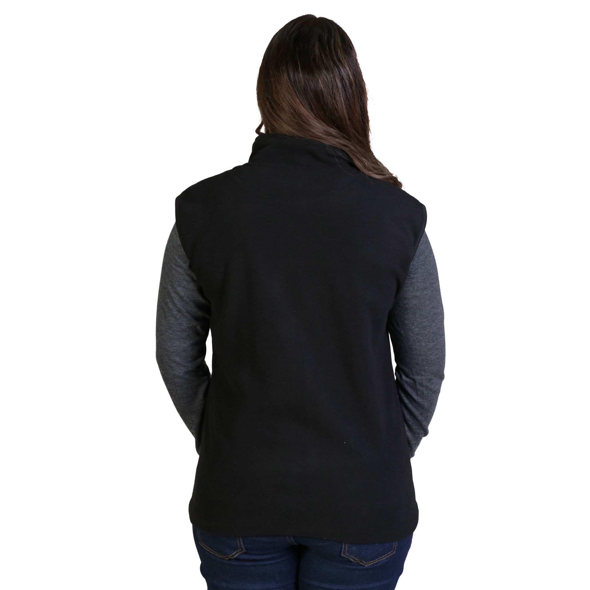 Belle Fleece - Sleeveless - Black - While Stocks Last