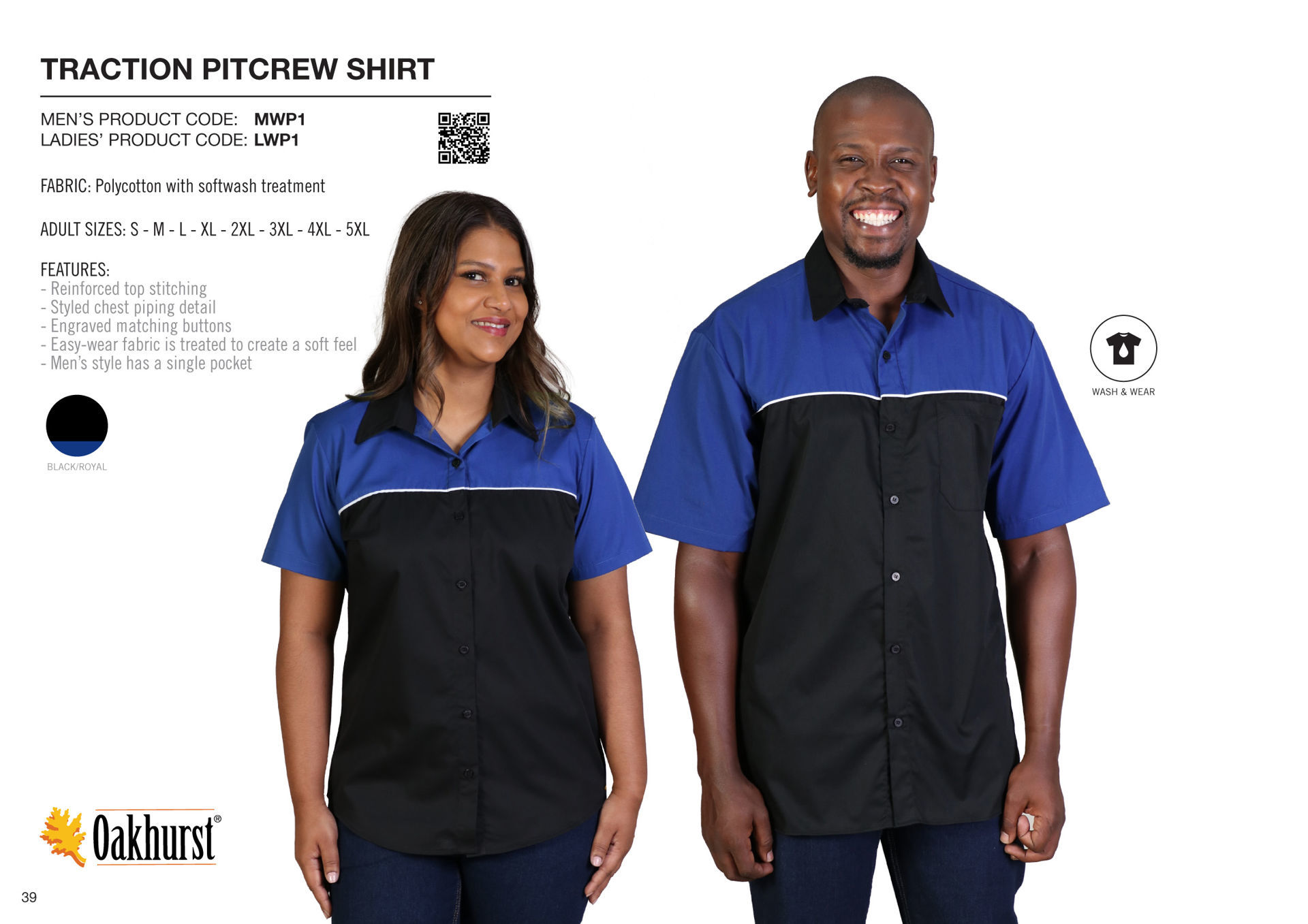 Traction Pit Crew Shirt - While Stocks Last