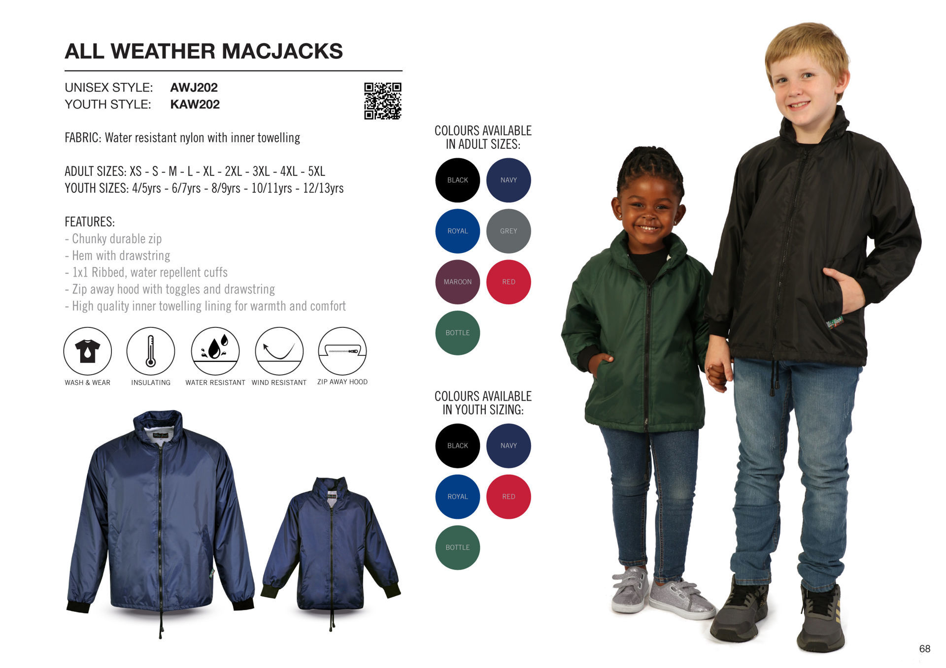 Youth All Weather Macjack - while stocks last