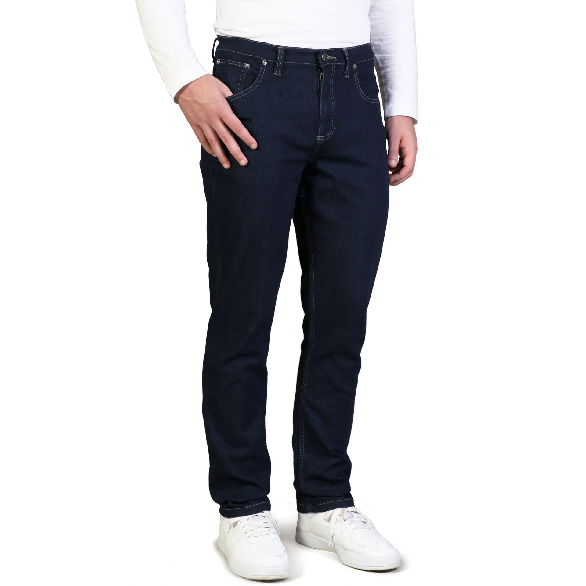 Men's Stretch Jeans - 5 pocket - Blue - End Of Range