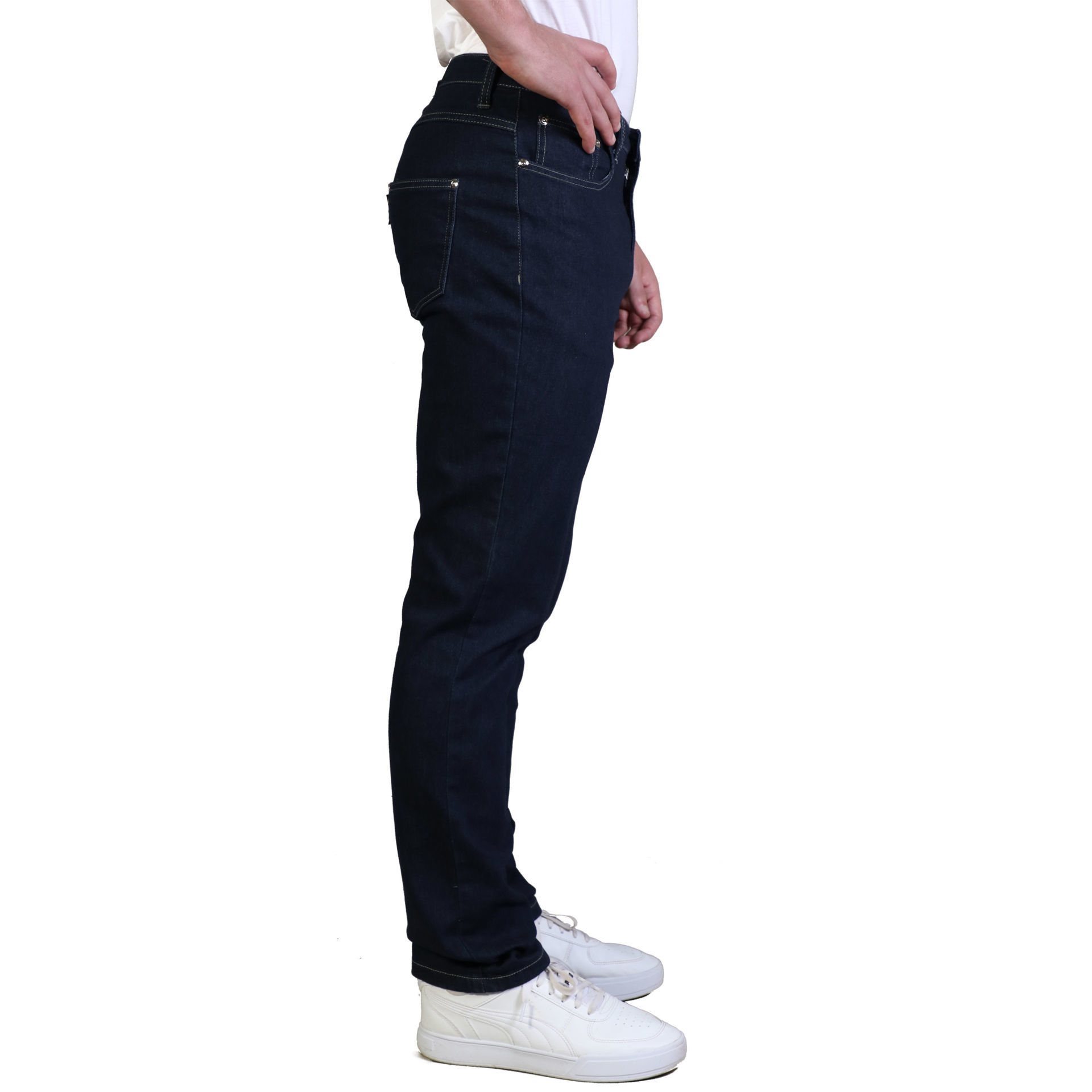 Men's Stretch Jeans - 5 pocket - Blue - End Of Range