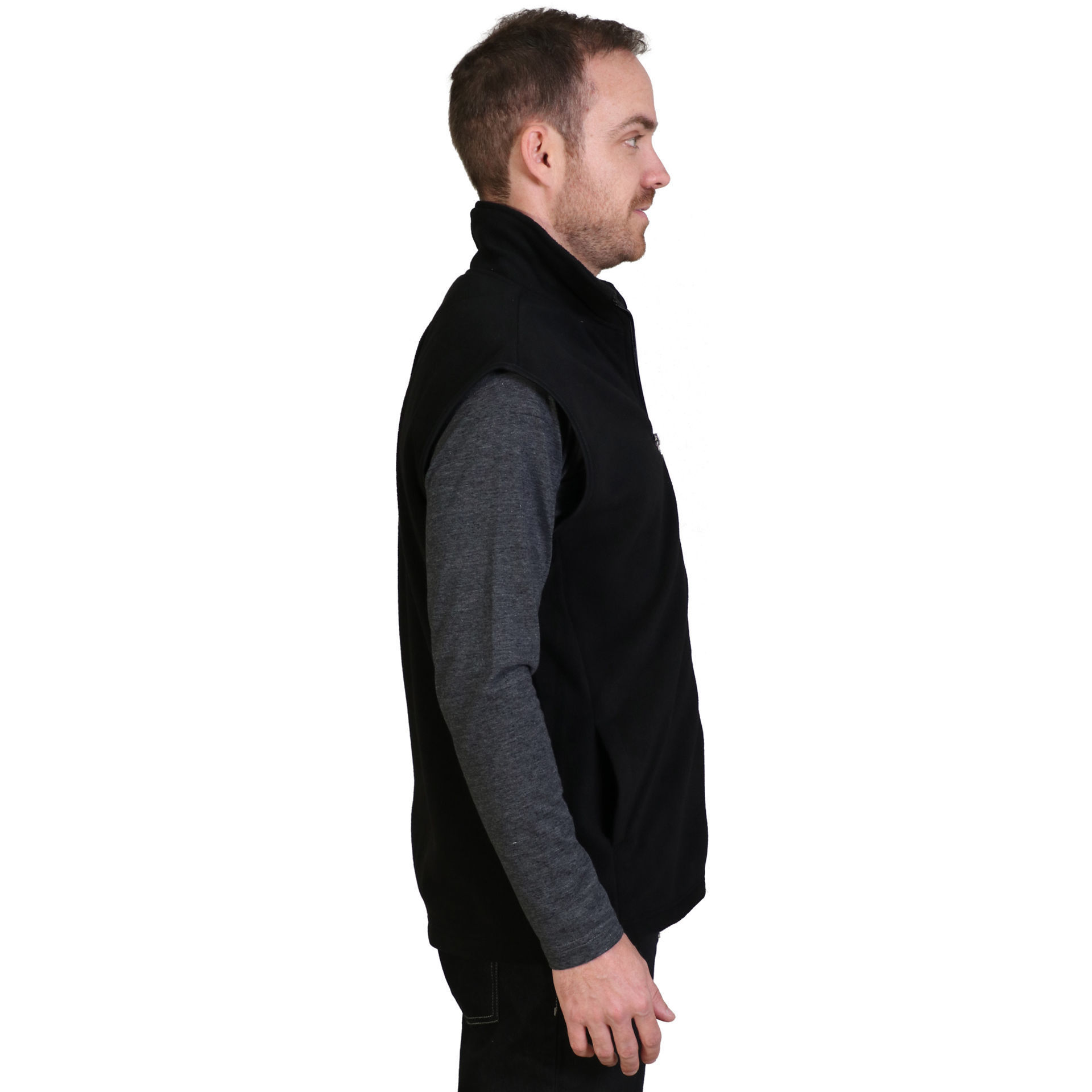 Beau Fleece - Sleeveless - Black - While Stocks Last