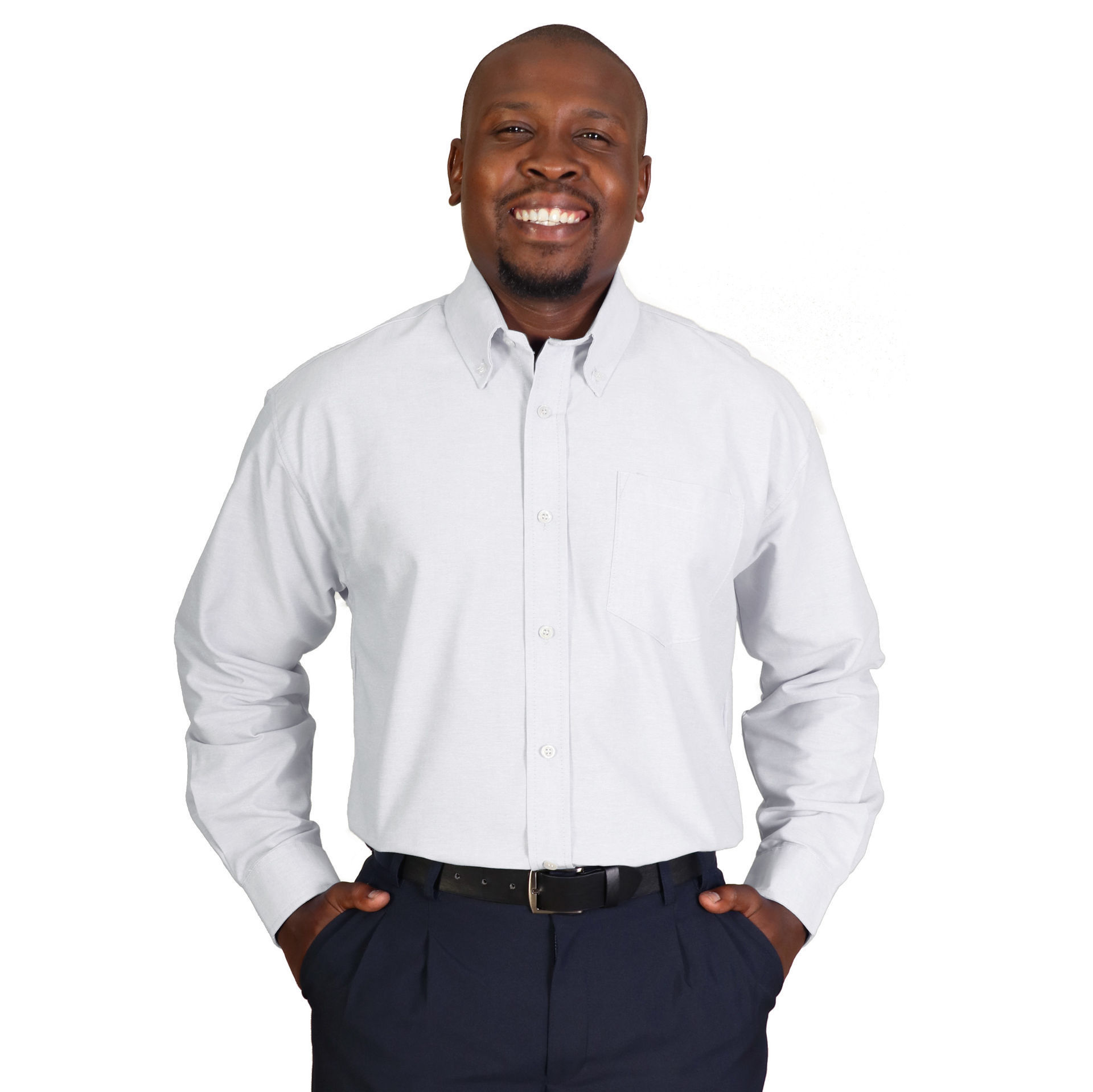 Prime Woven Shirt Long Sleeve - White - While Stocks Last