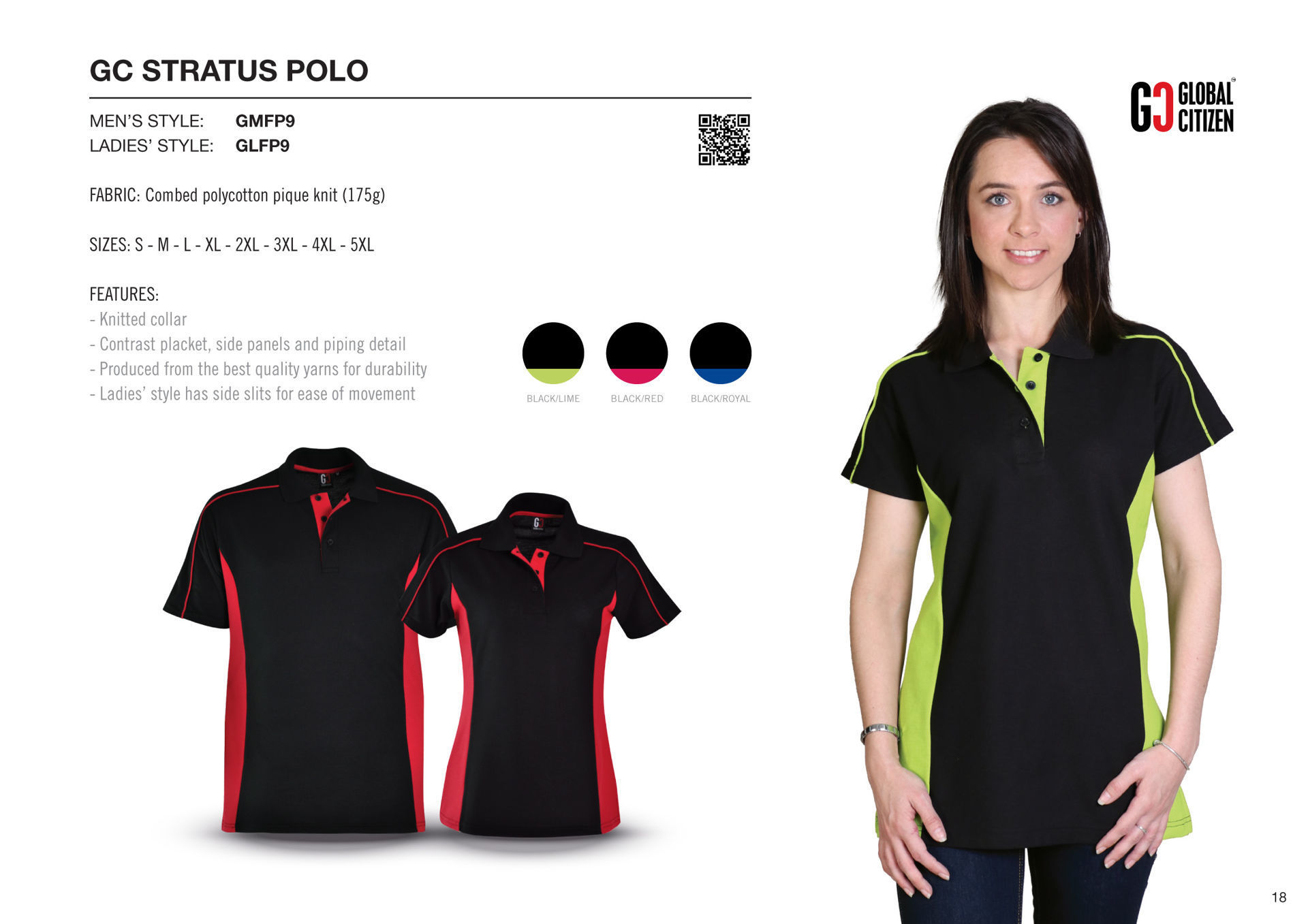 Stratus Polo - Lime - While Stocks Last