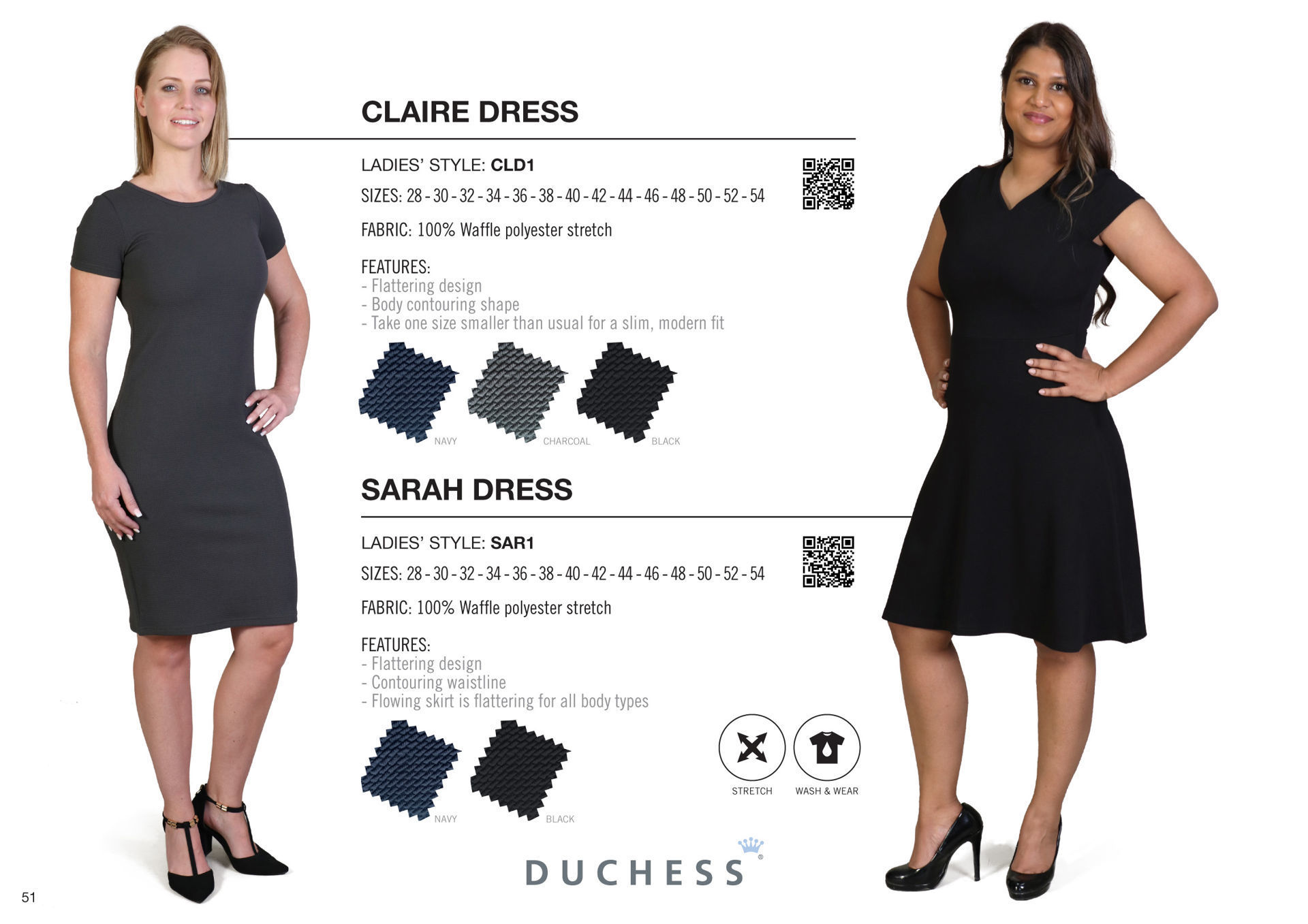 Claire Dress - Black - While Stocks Last