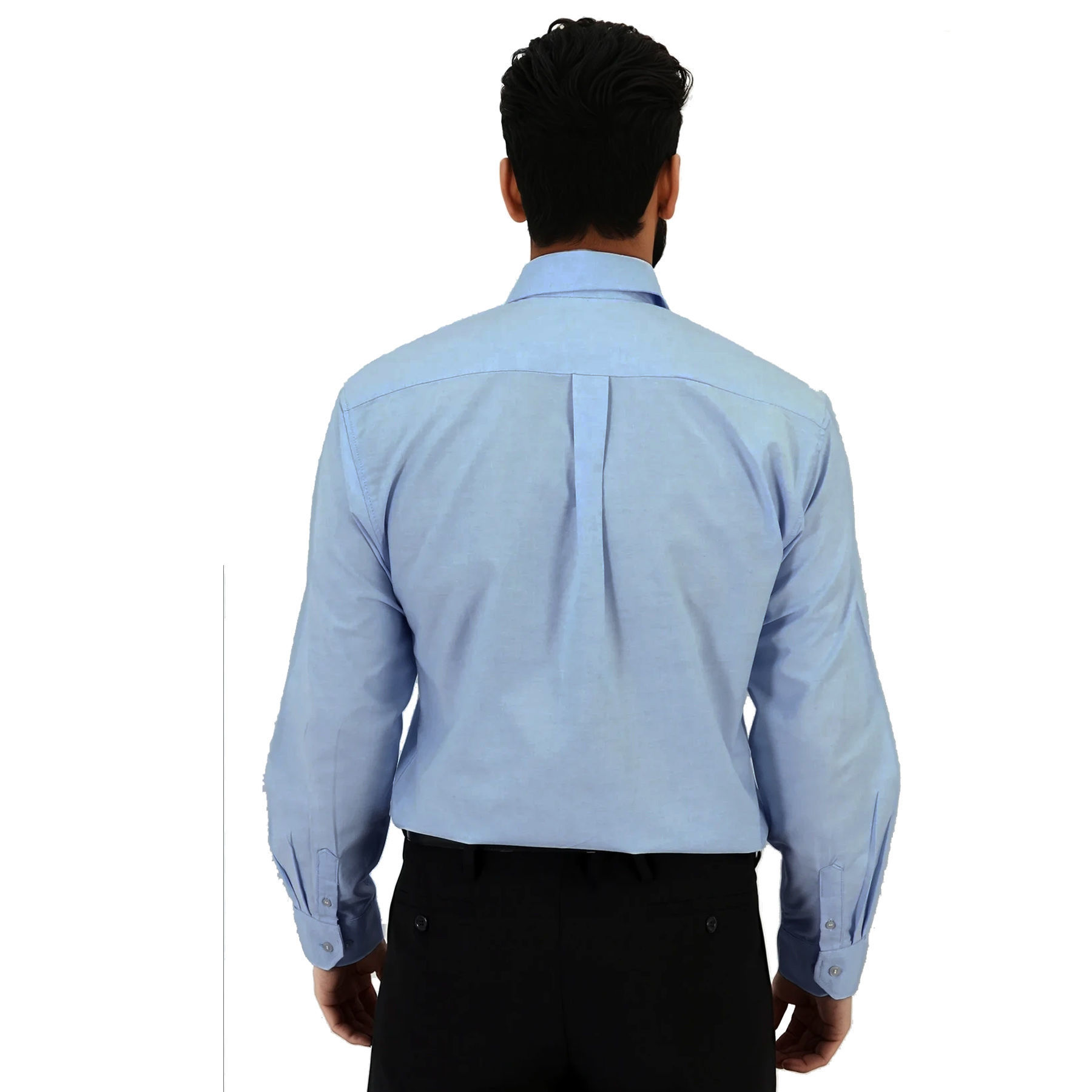Prime Woven Shirt Long Sleeve-Sky Blue- End Of Range