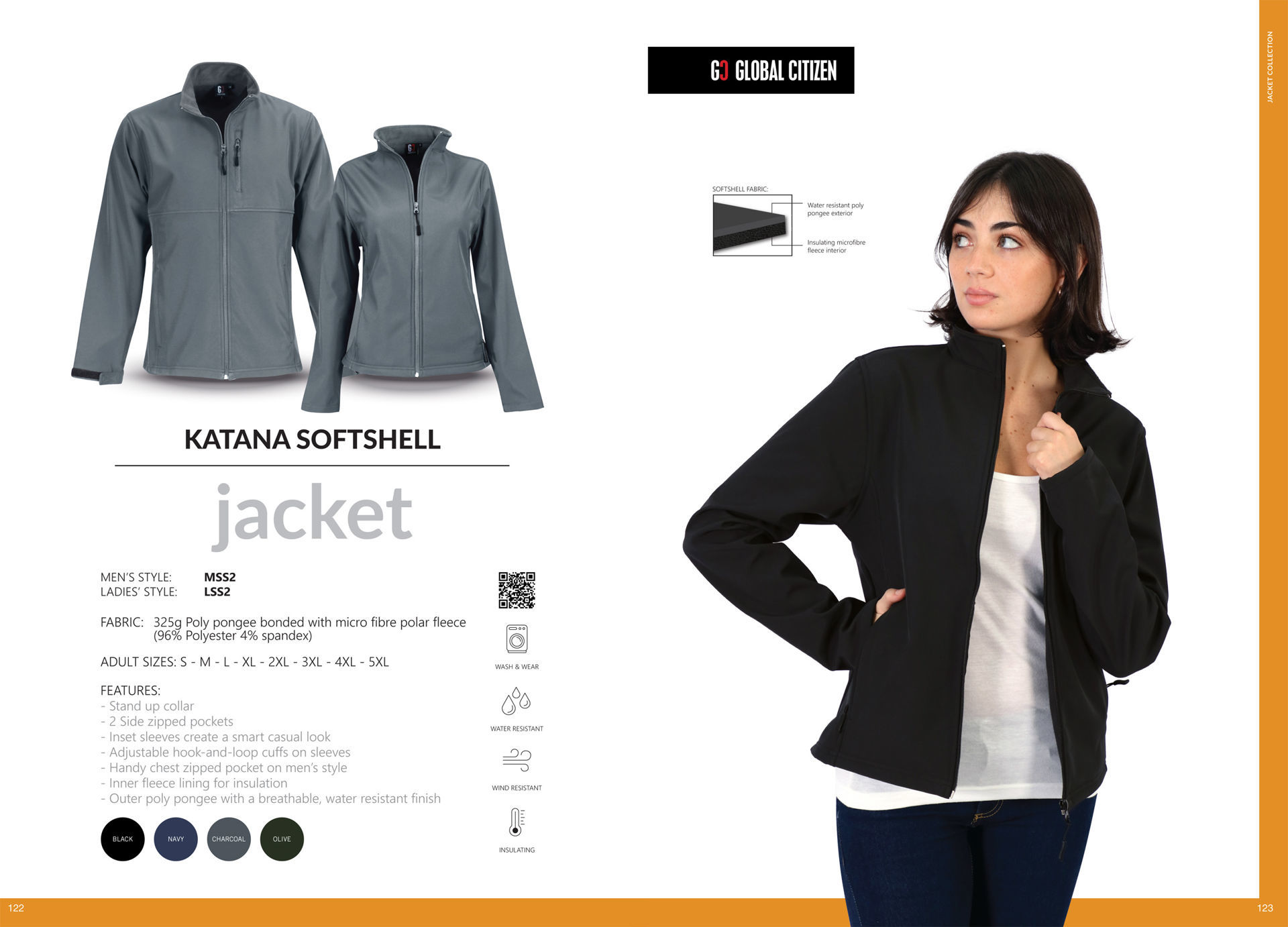 Ladies' Katana Softshell Jacket, view 22