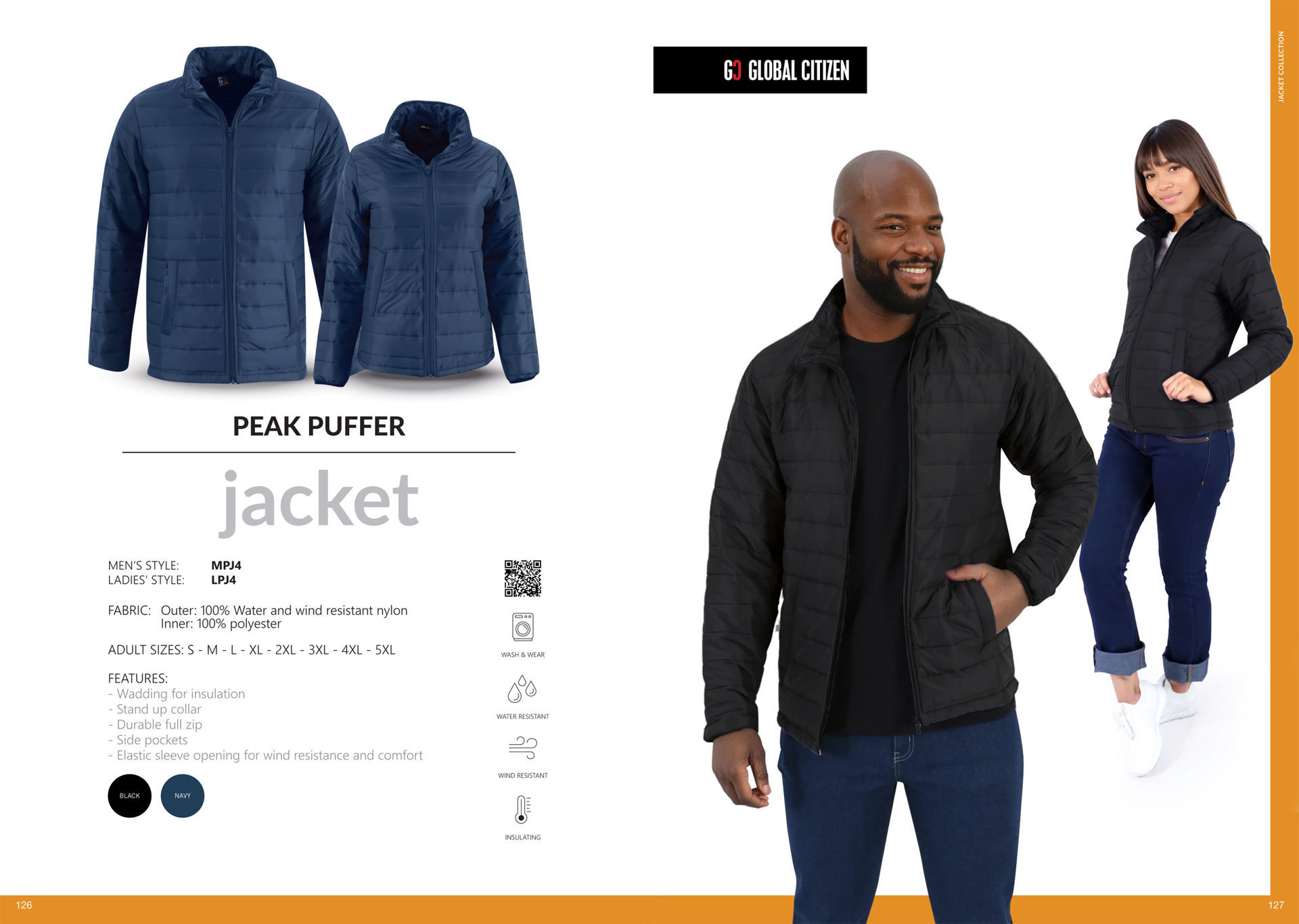 Men's Peak Puffer Jacket, view 14