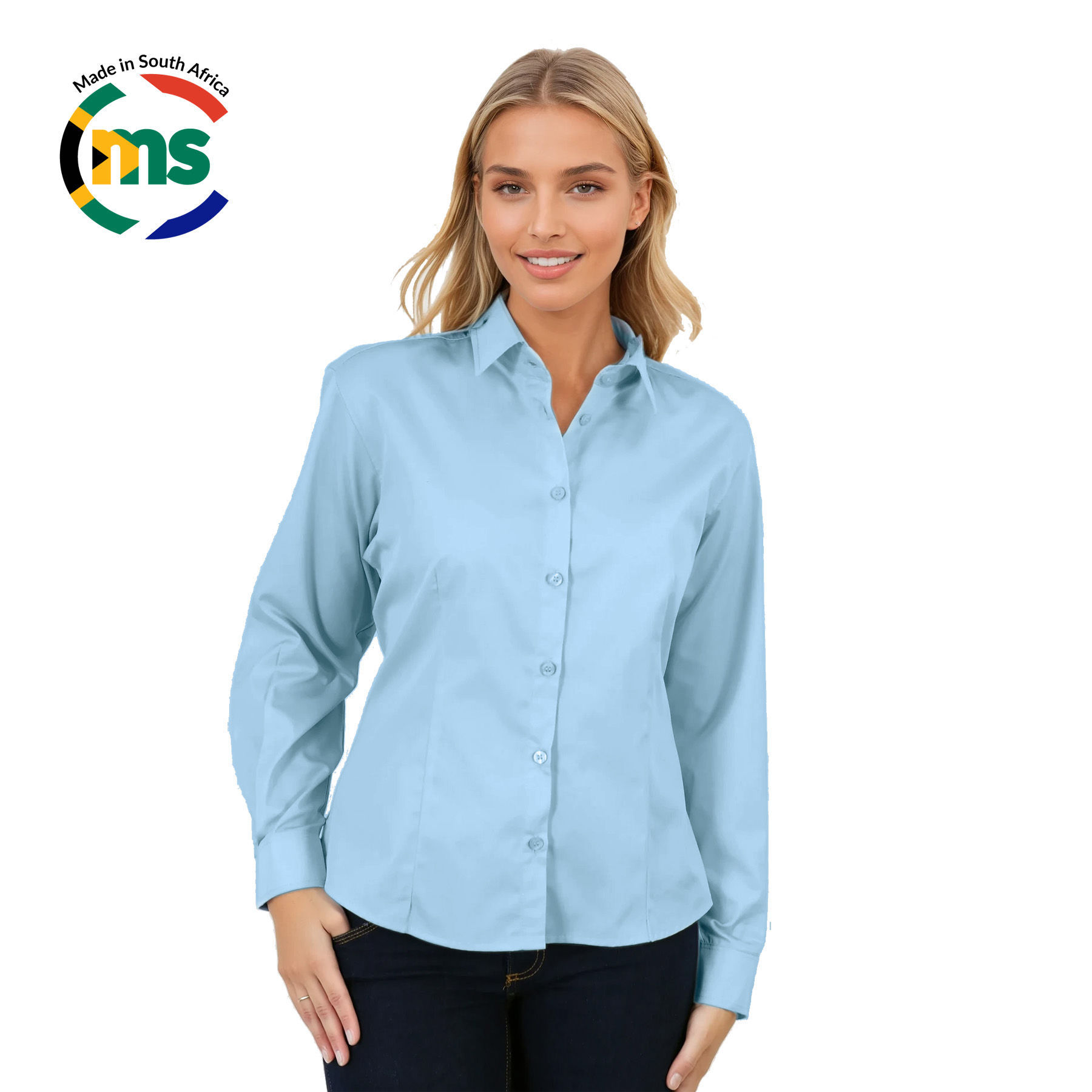 Ladies’ Classic Woven Shirt Long Sleeve