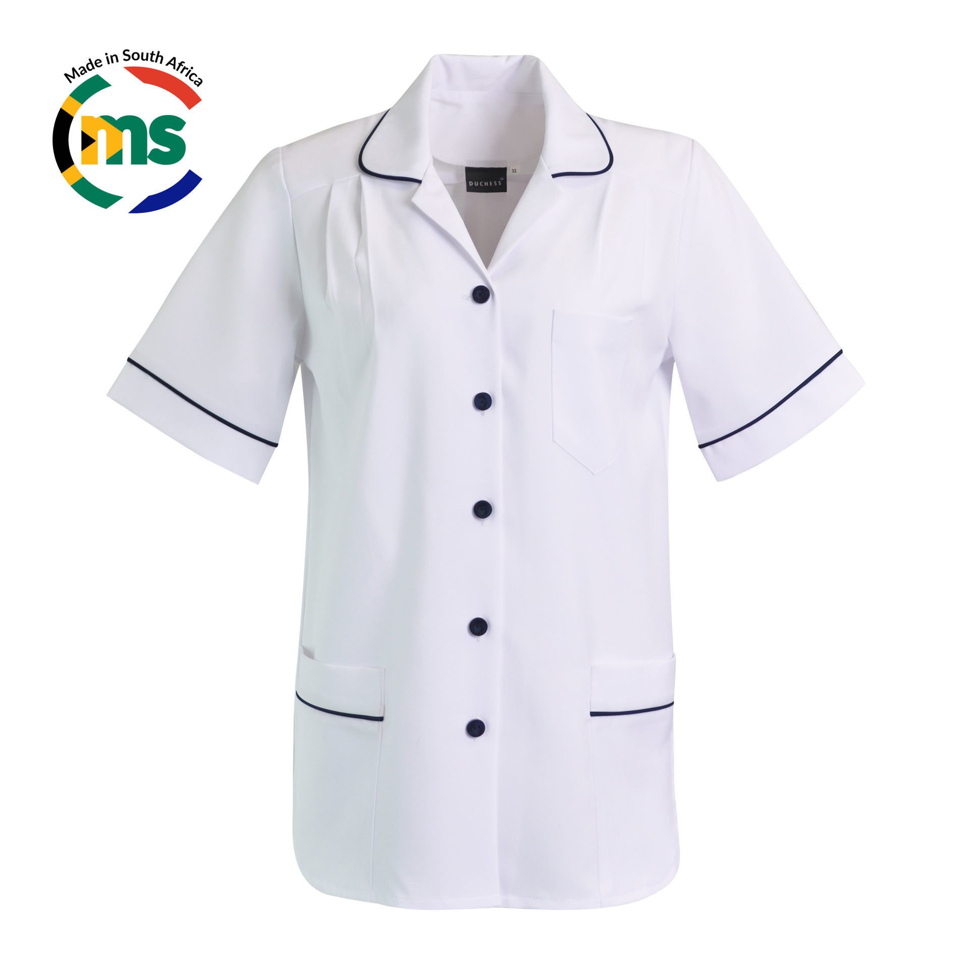 Udine Top - White / Navy - While Stocks Last