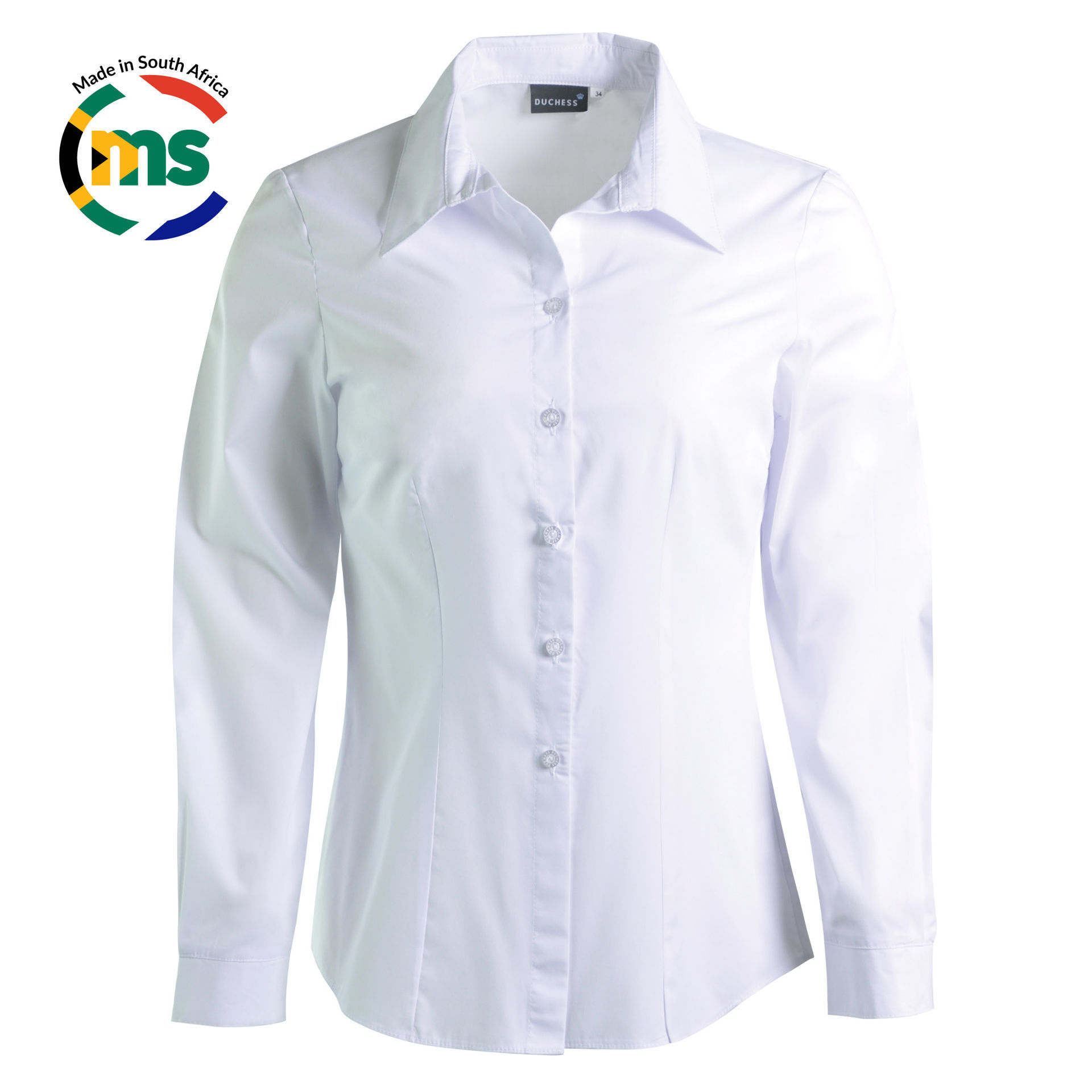 Roselina Blouse Long Sleeve - Shaded White - While Stock Last