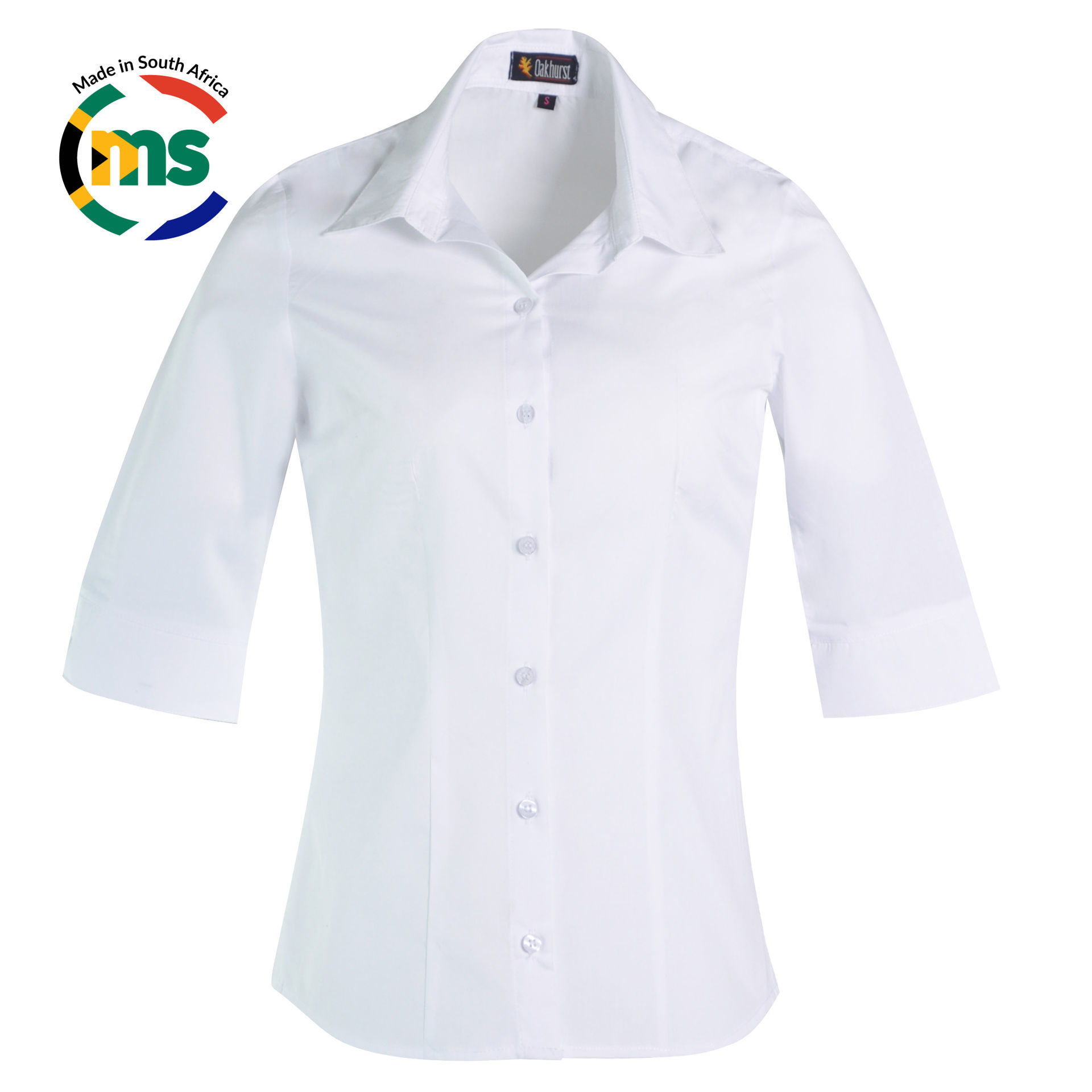 Ladies Icon Woven Shirt - White - While Stocks Last