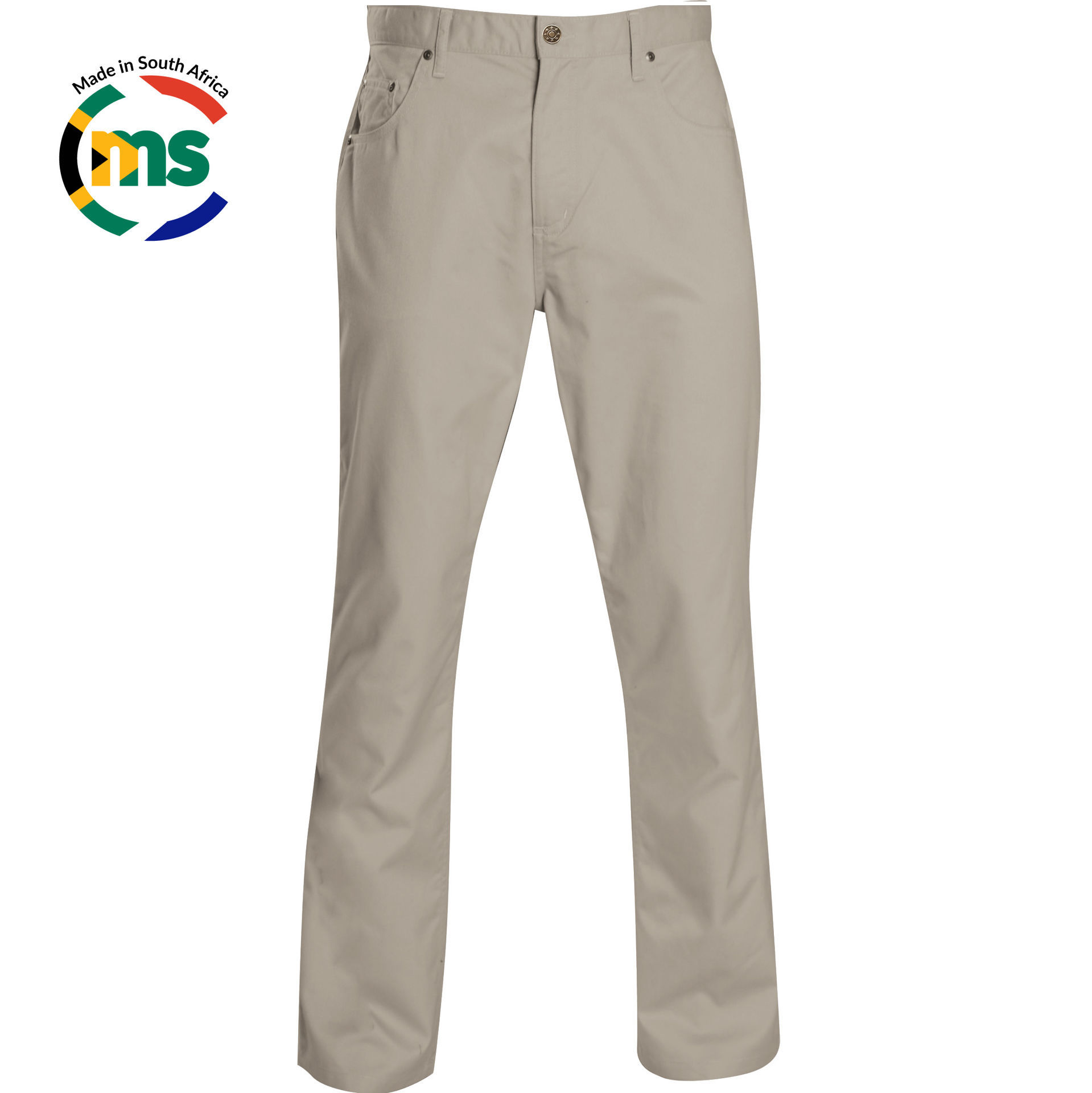 5 Pocket Chinos - Sand - While Stocks Last