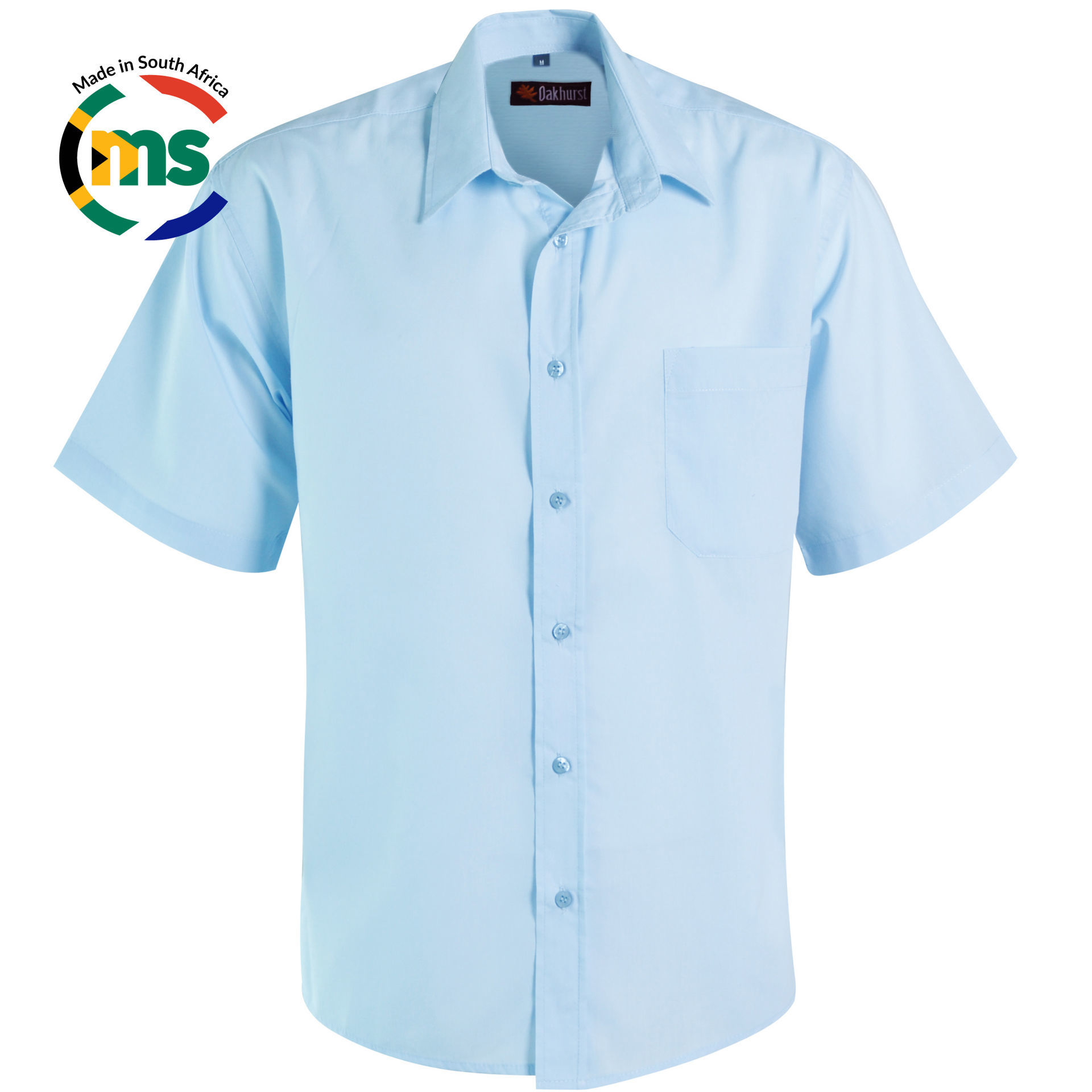 Icon Woven Shirt Short Sleeve - Sky - While Stocks Last