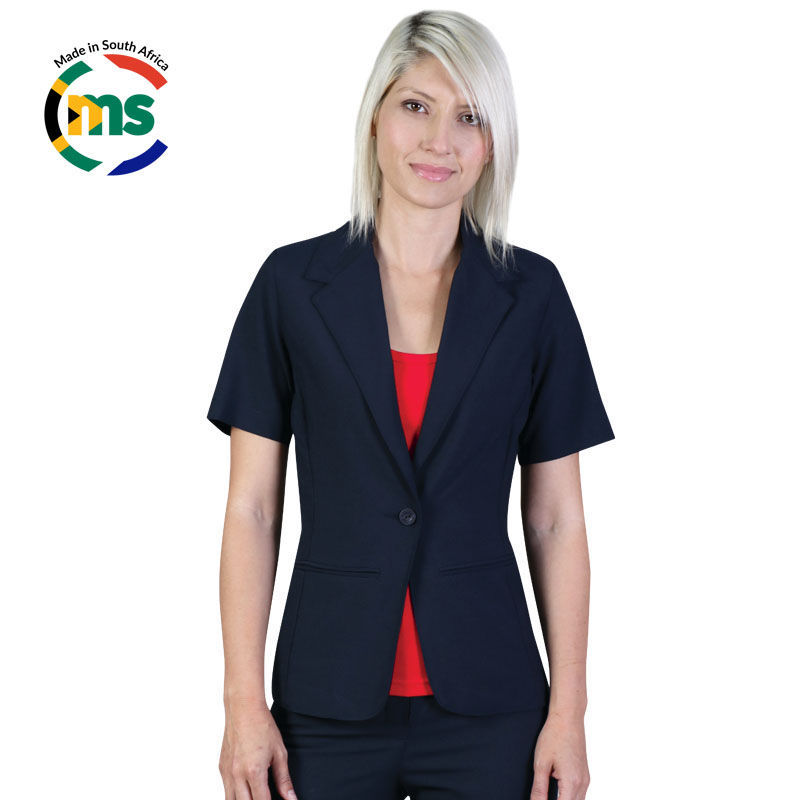 Rosa Jacket Short Sleeve - Navy - While Stocks Last
