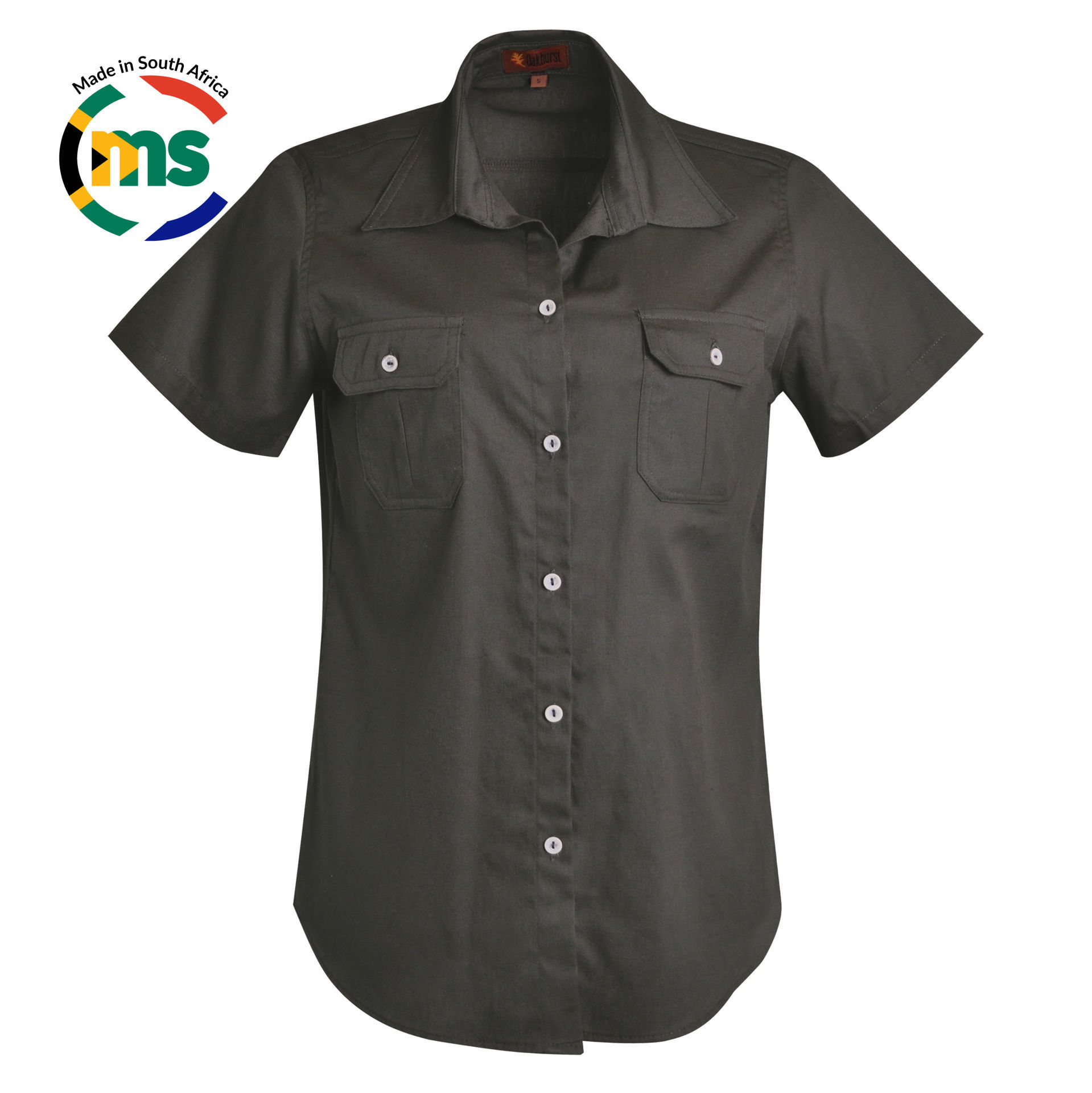Ladies Venture Bush Shirt - Olive Green - End Of Range
