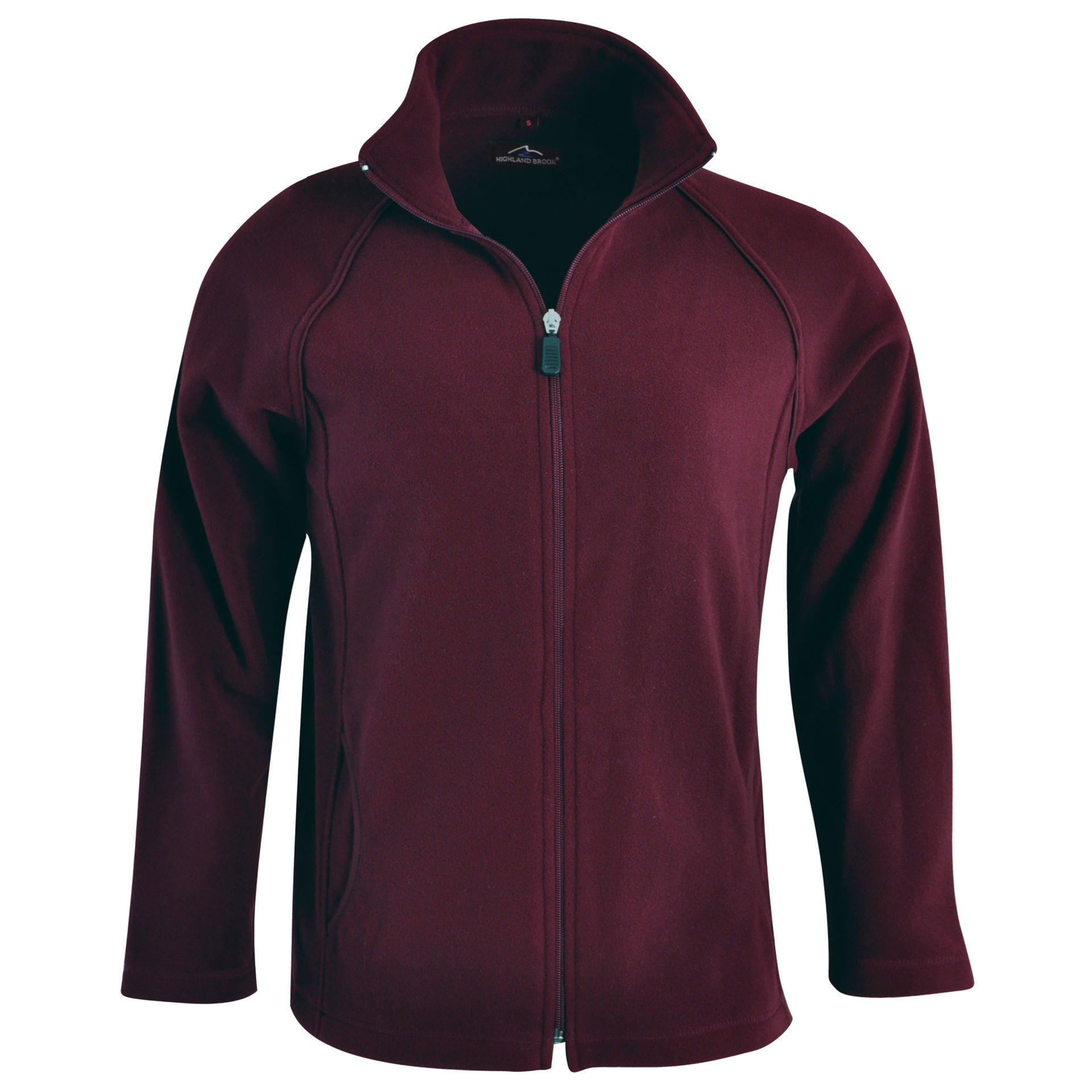 Ladies Classic Microfibre Polar Fleece - Maroon - End Of Range