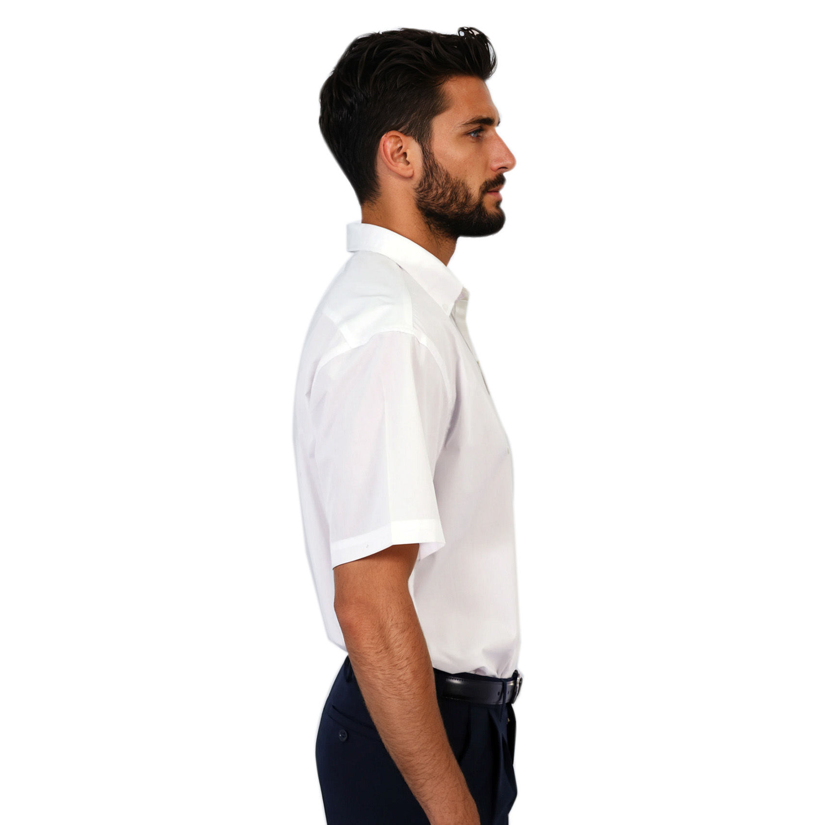 Cameron Shirt Short Sleeve - Shaded White - While Stock Last