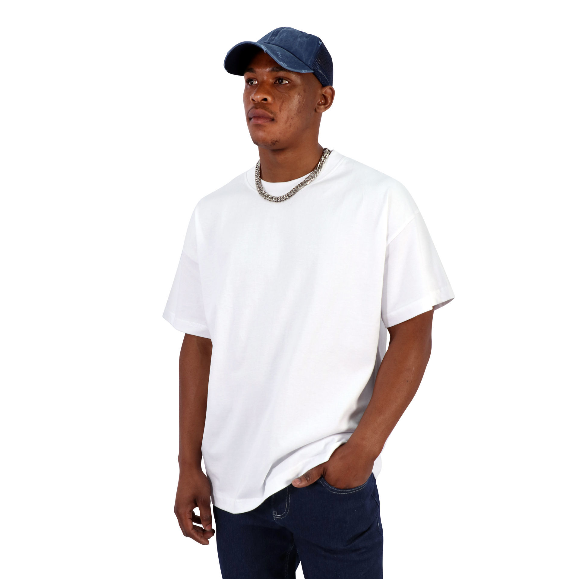 200g Drop Shoulder T-Shirt