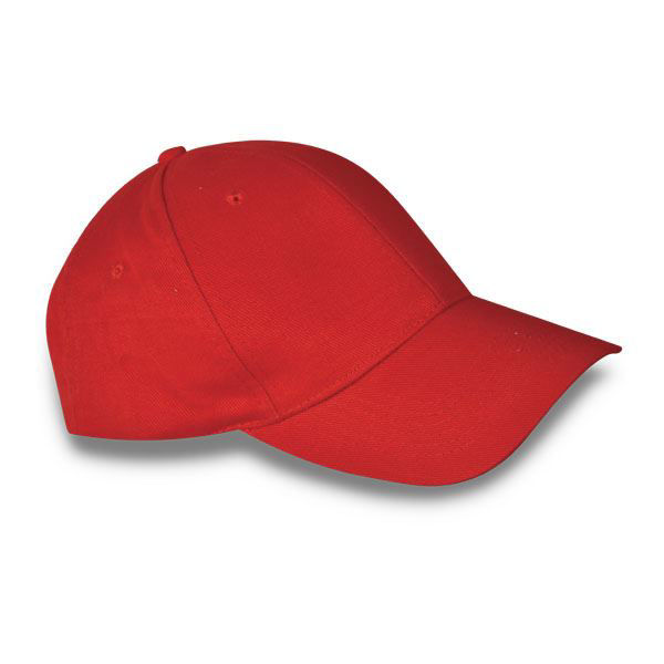 Classic Six Panel Cap - Red - End Of Range