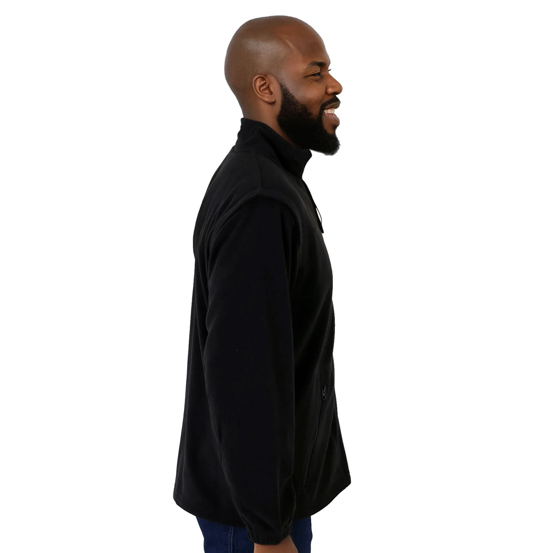 Zip Off Sleeve Polar Fleece