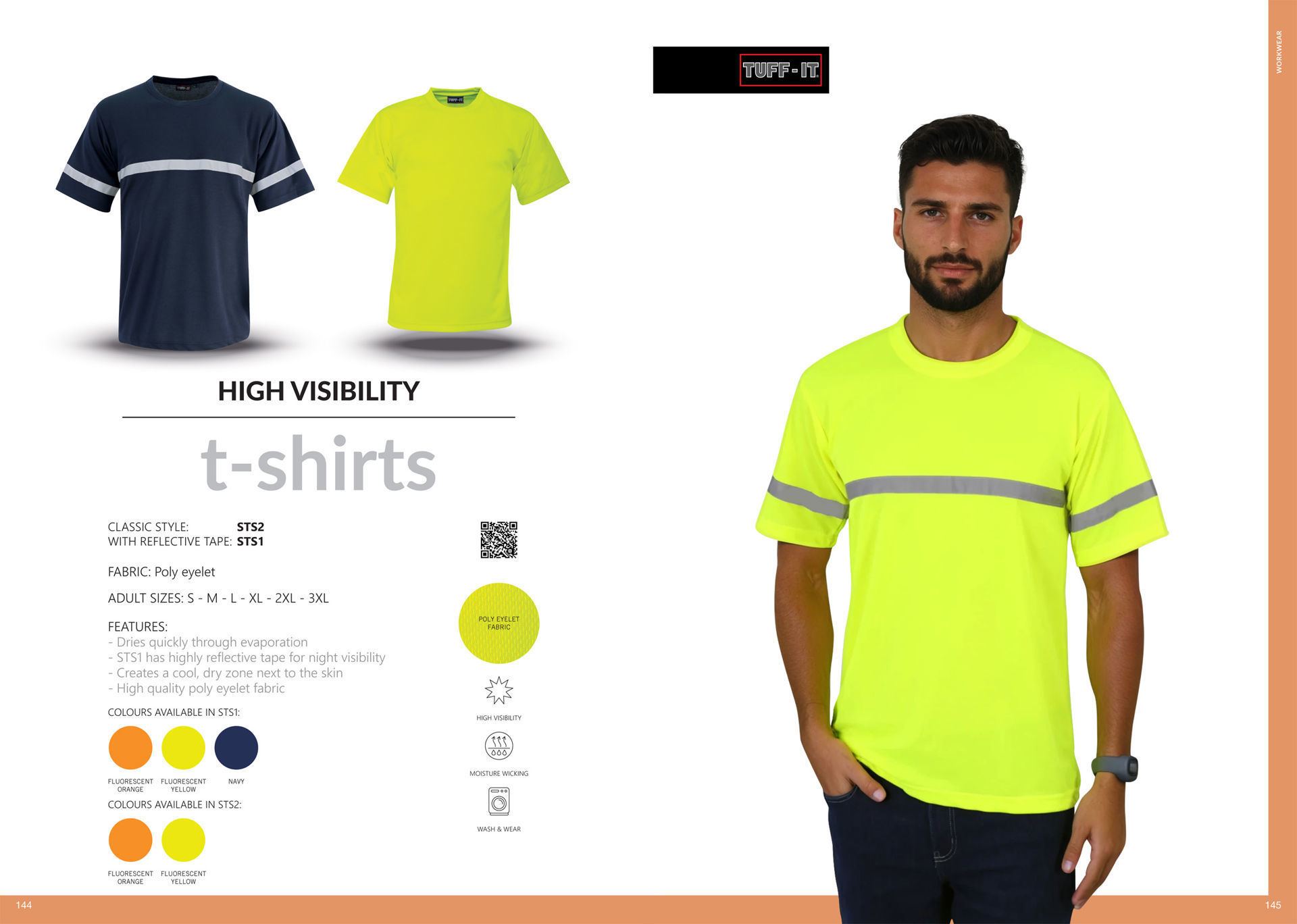 High Visibility T-shirt - Orange - While Stock Last