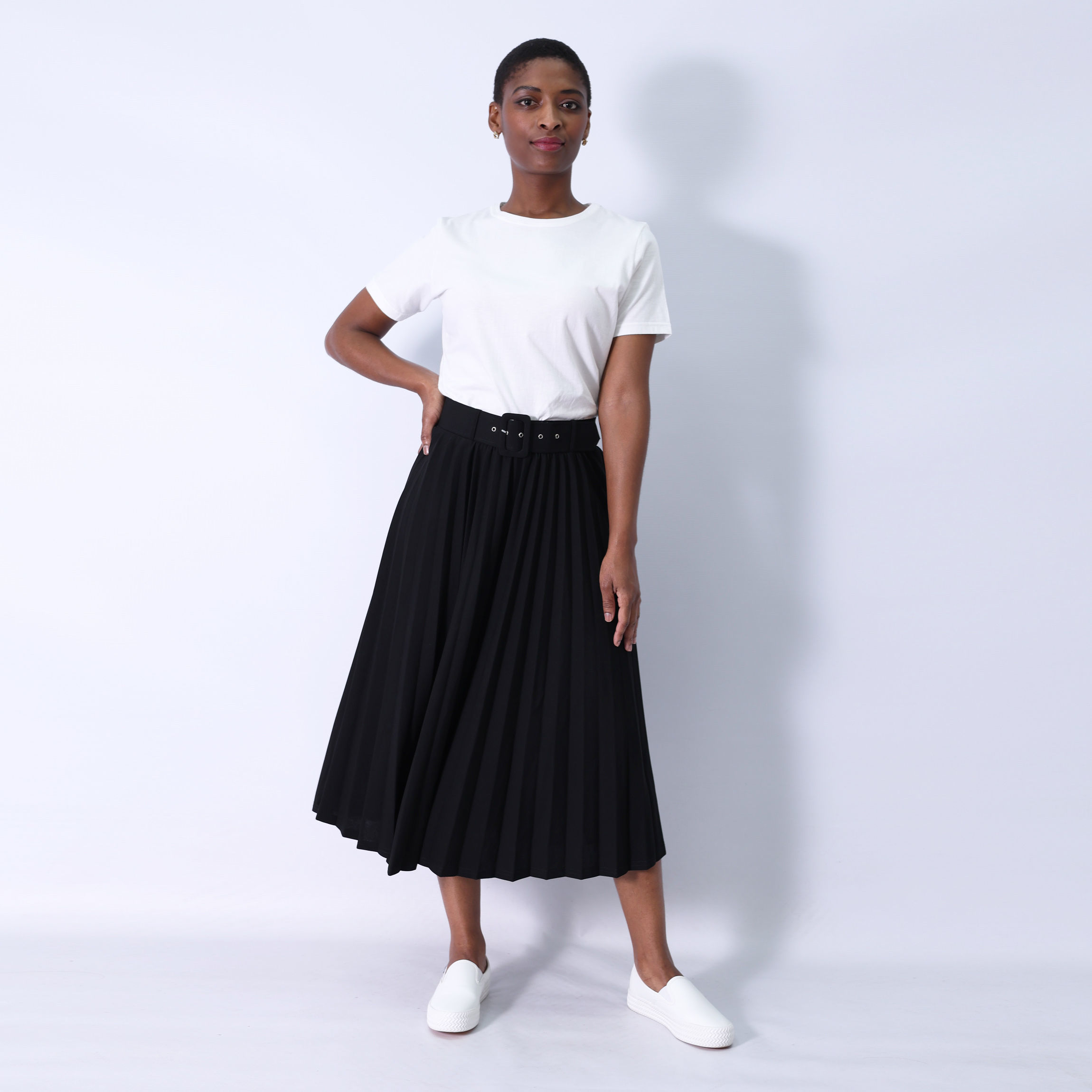 Sofia Pleated Skirt