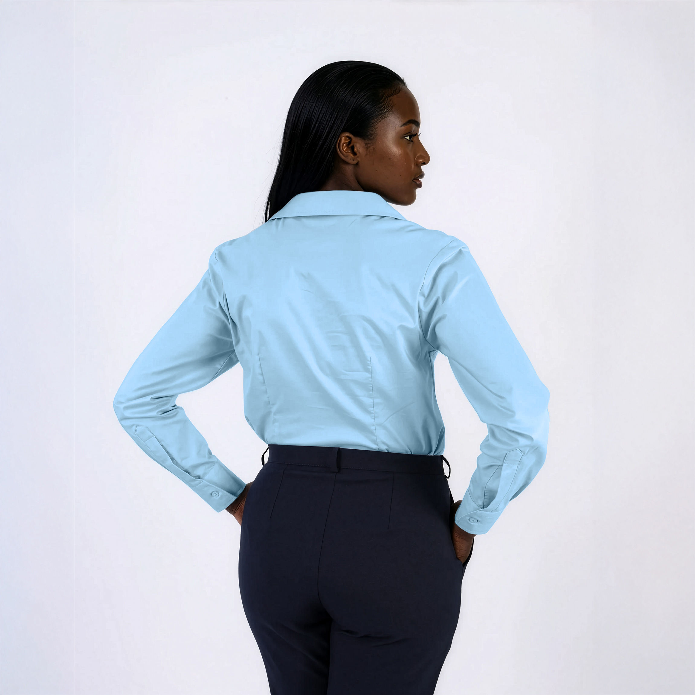 Victoria Long Sleeve Stretch Shirt